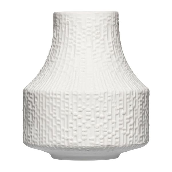 Ultima Thule ceramic vase, 85 x 95 mm, white