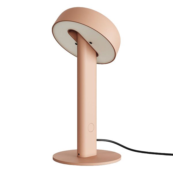 Nod table lamp, ash pink