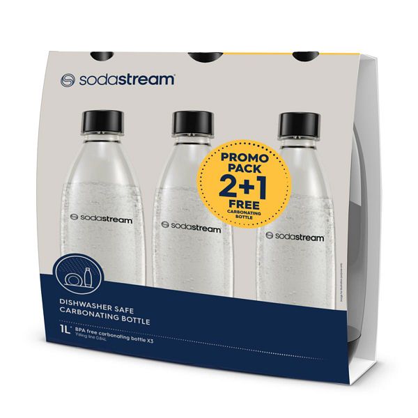 SODASTREAM TRIOPACK FUSE DWS JUOMAPULLO 3 X 1 L