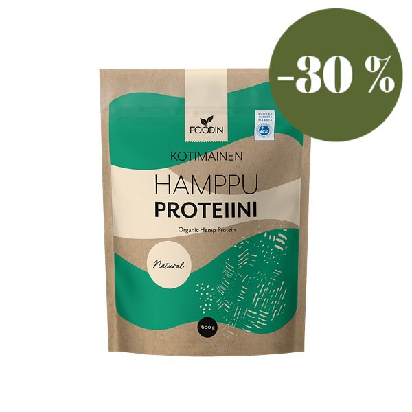 Kotimainen hamppuproteiini, 600 g