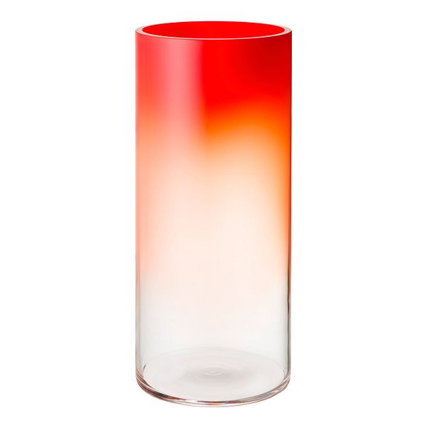 Rise table vase, racing red
