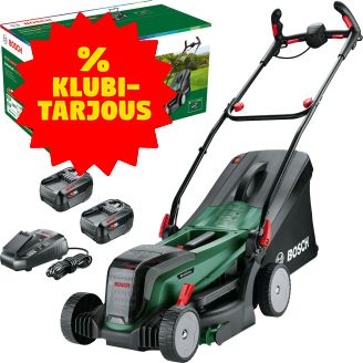 Akkuruohonleikkuri UniversalRotak 2x18V