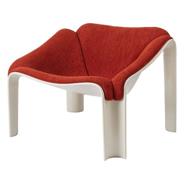 F300 lounge chair, alabaster white - Alouette 006