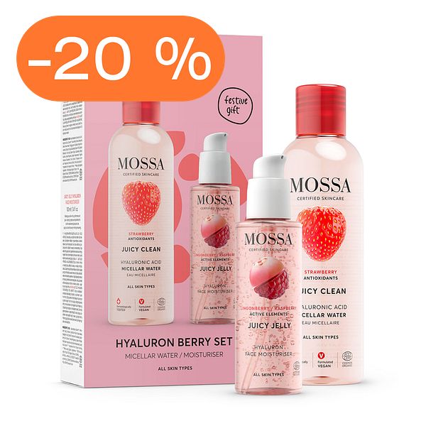 Juicy Berry Duo Set, 200+100 ml - misellivesi + hyaluronihapposeerumi