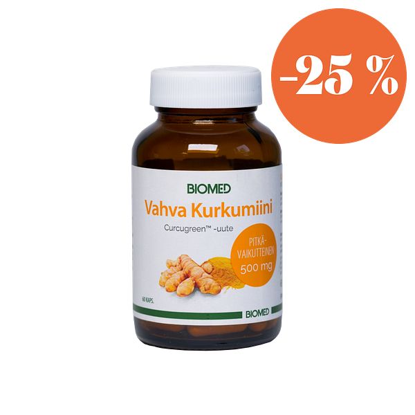 Vahva kurkumiini (vahva kurkuma), 36 g