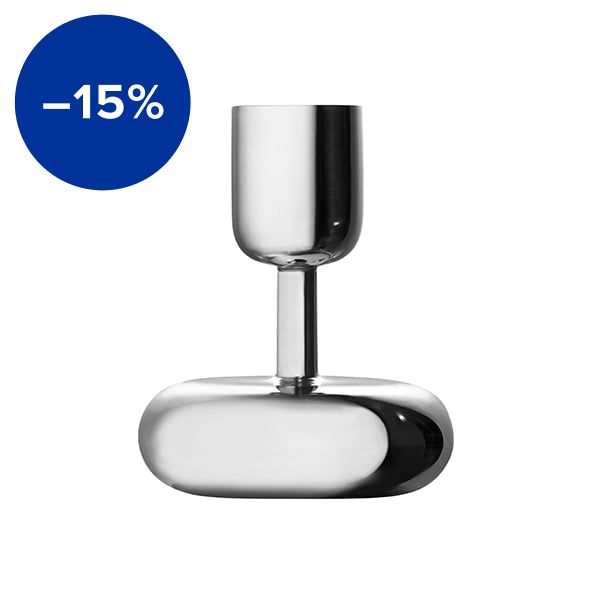 Nappula candleholder 107 mm, steel