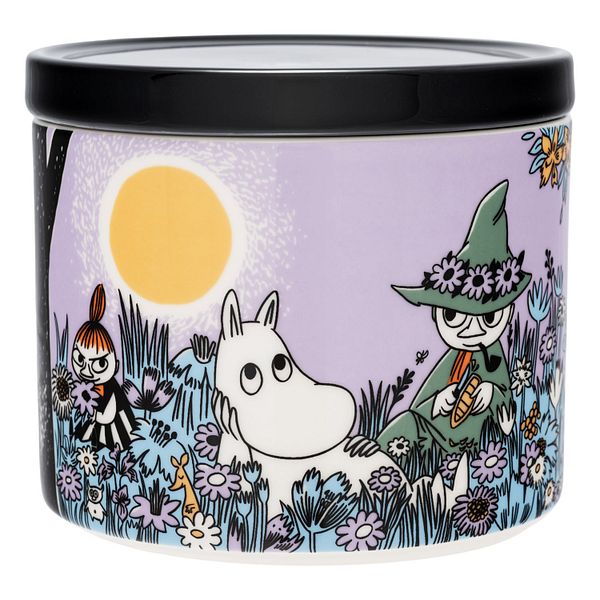 Moomin cookie jar, 0,7 L, Friends forever
