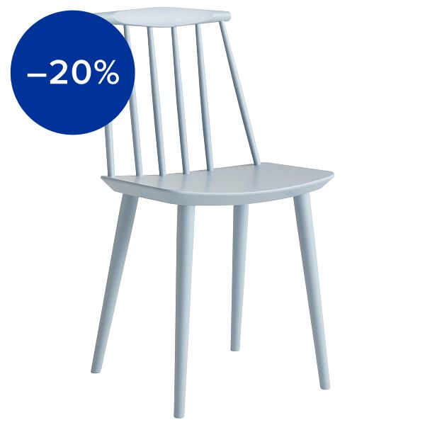 J77 chair, slate blue