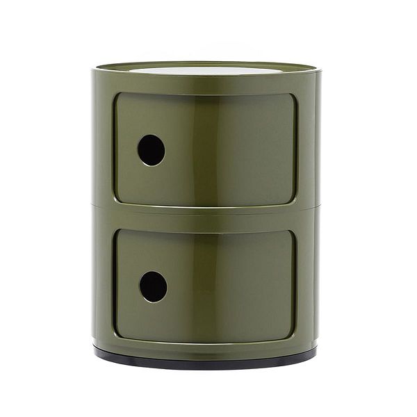Componibili storage unit, 2 modules, green