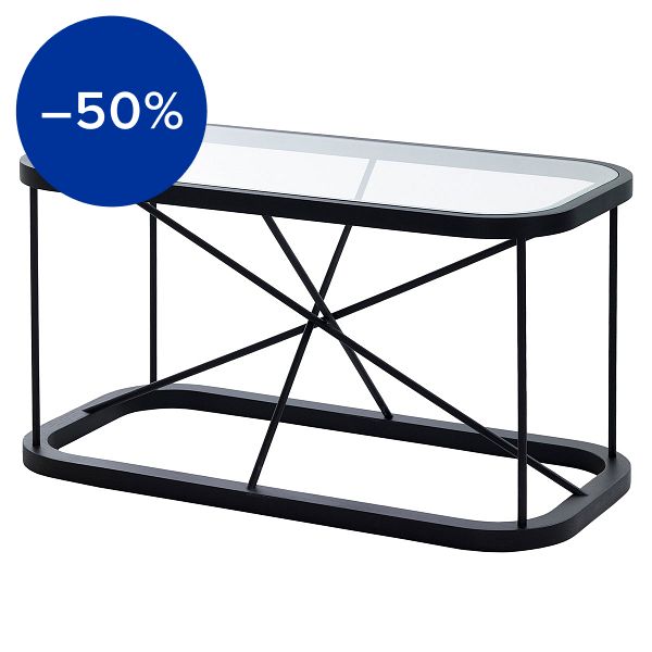 Twiggy table 44 x 88 cm, black