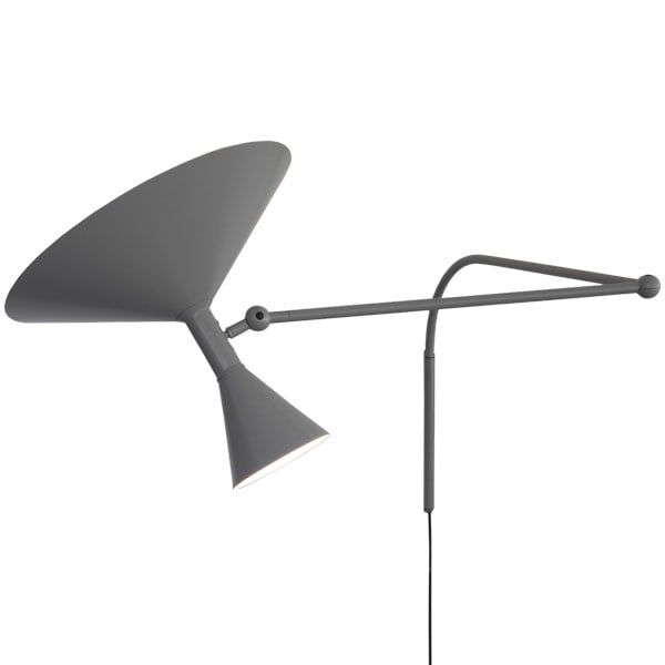 Lampe de Marseille wall lamp, grey