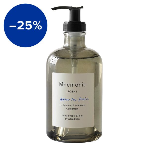 Mnemonic hand soap MNC1, After the Rain, 375 ml