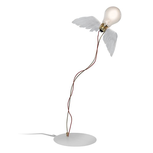 Lucellino table lamp, white