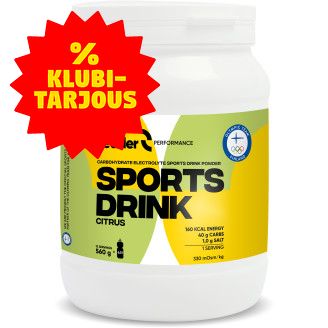 Urheilujuomajauhe Leader Performance 560 g Sports Drink Citrus