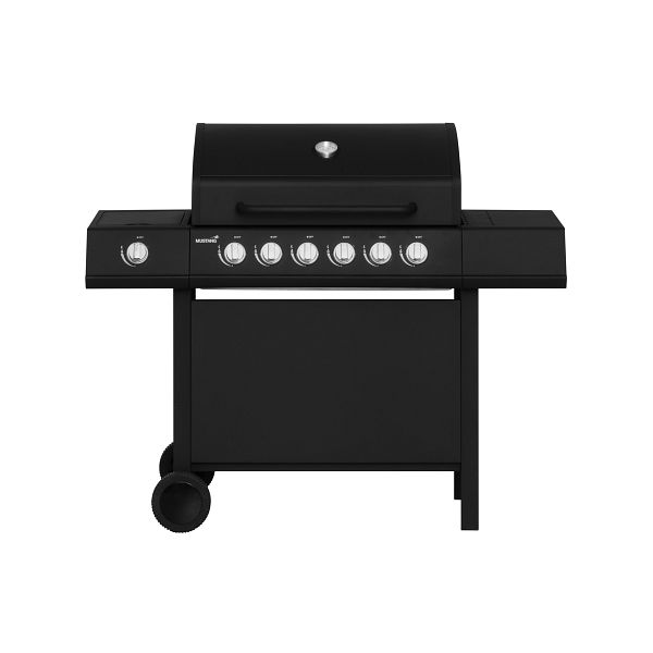 MUSTANG KAASUGRILLI KINGSVILLE 6+1 BLACK