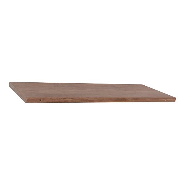 Pythagoras shelf, 60 x 20 cm, walnut