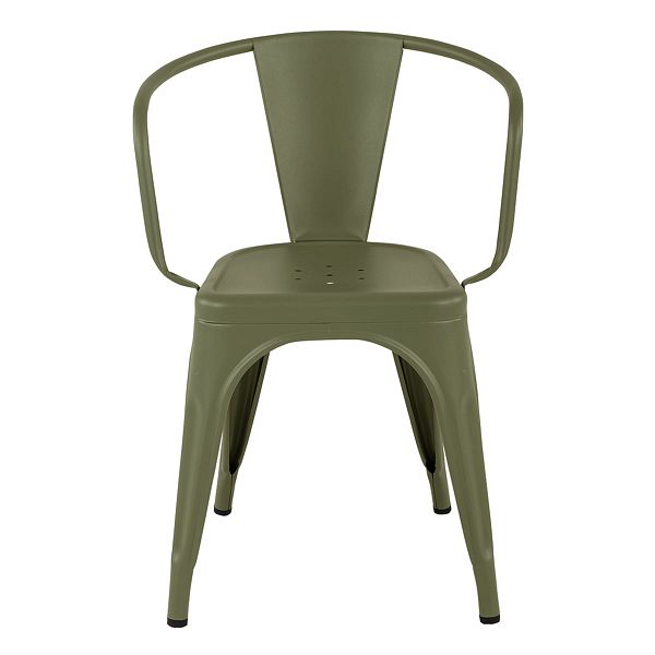 Chair A56, olive, matt fine textured