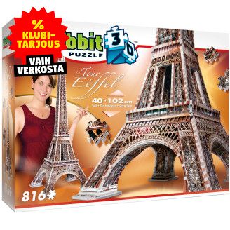 Wrebbit 3D palapeli Eiffel torni