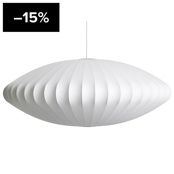 Nelson Saucer Bubble pendant, M