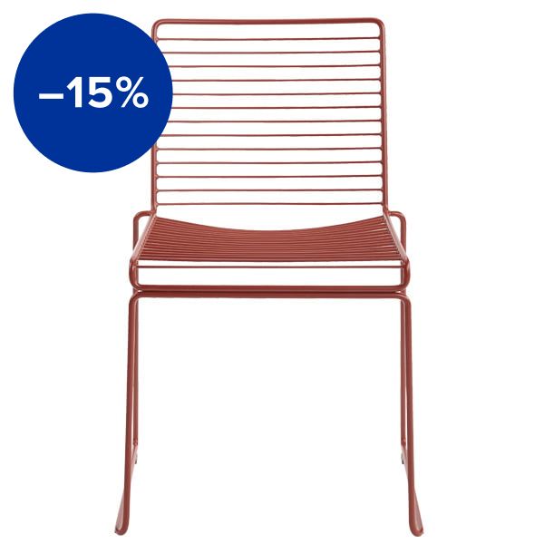 Hee dining chair, rust