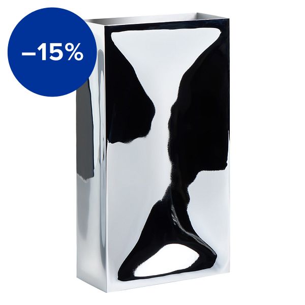 Into vase, mirror