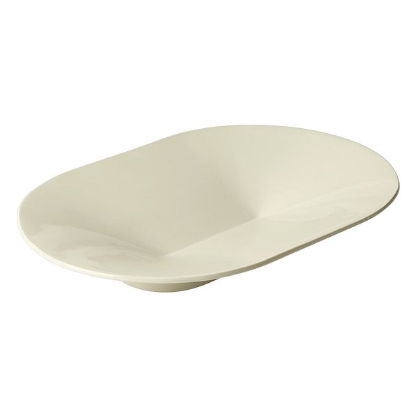 Mere bowl, 52 x 36 cm, off-white