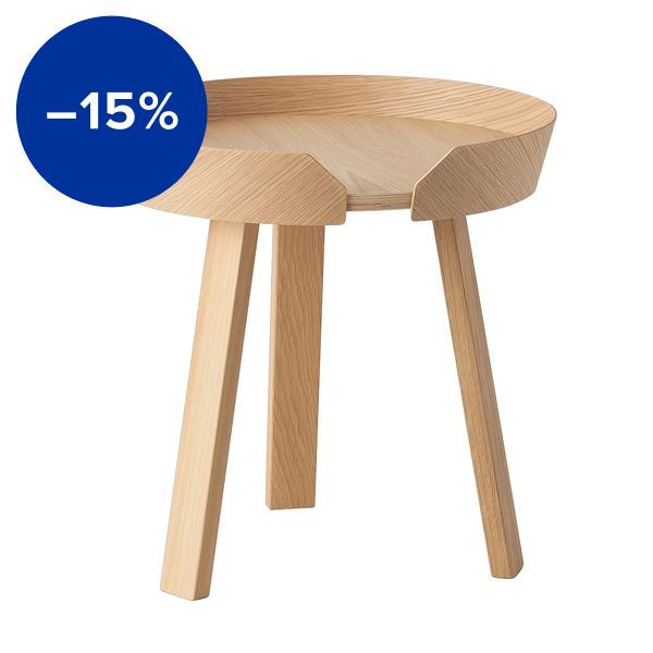 Tavolo Around piccolo, rovere