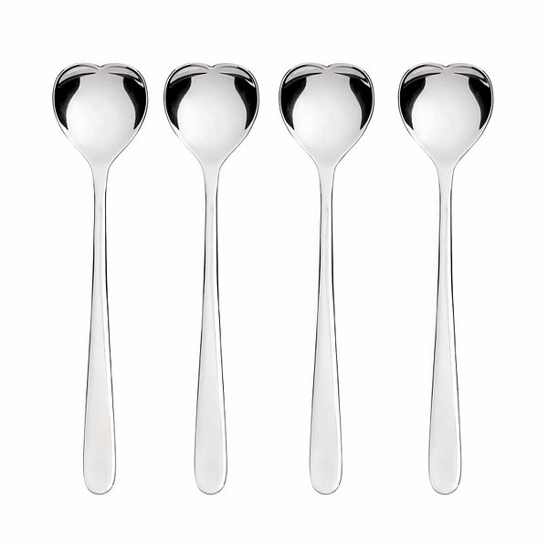Big Love ice cream spoon set, 4 pcs