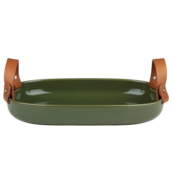 Oiva - Iso Koppa serving dish, harvest green