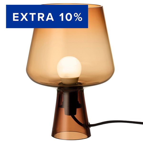 Leimu table lamp 24 cm, copper