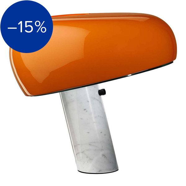 Snoopy table lamp, orange