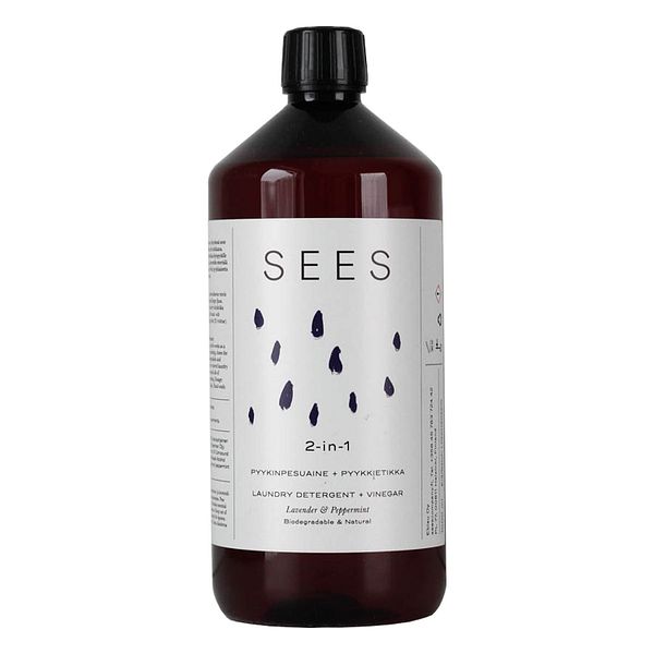 2-in-1 laundry detergent with vinegar, lavender - peppermint