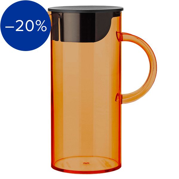 EM77 jug with lid, 1,5 L, saffron