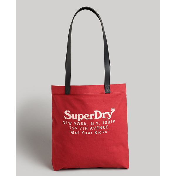 Kassi Superdry  Vintage Graphic Shopper punainen