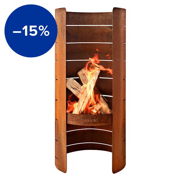 FireCylinder outdoor fireplace