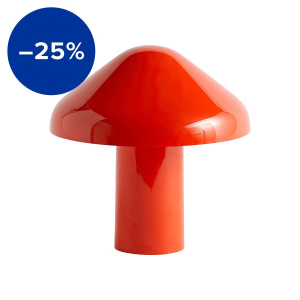 Pao Portable table lamp, red