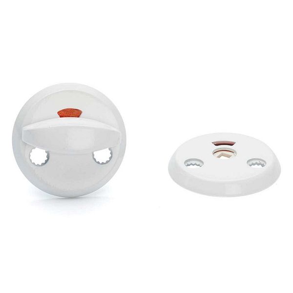 WC-VÄÄNTÖNUPPI A262 TORINO VALKOINEN WC:n vääntönuppi valkoinen