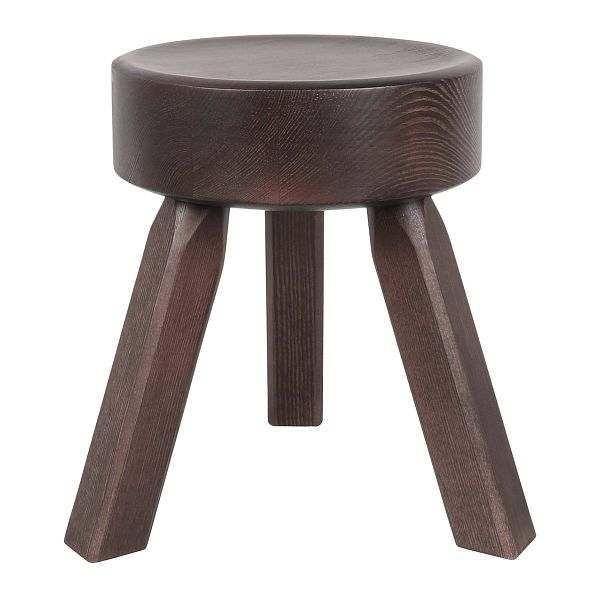 AML stool, dark pine