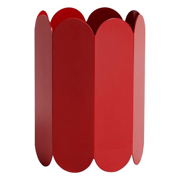 Arcs vase, red