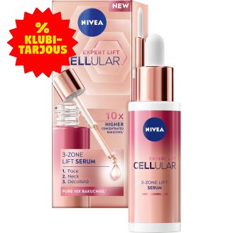 Kasvoseerumi Nivea 30 ml Cellular Expert Lift 3-zone