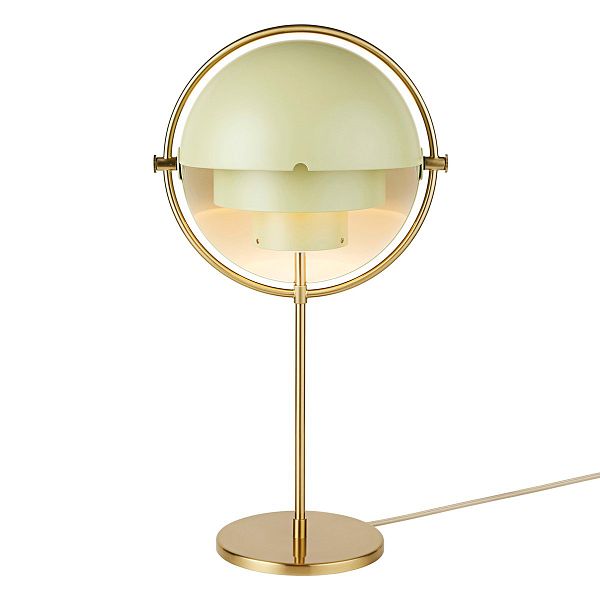 Multi-Lite table lamp, brass - desert sage