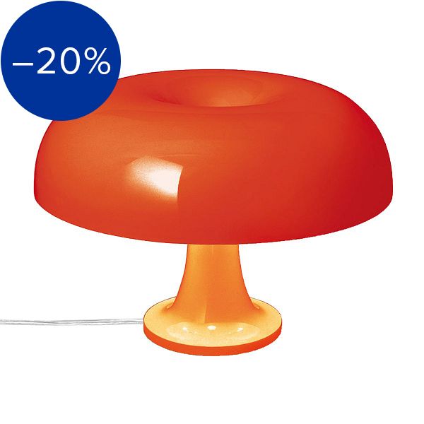 Nessino table lamp, orange