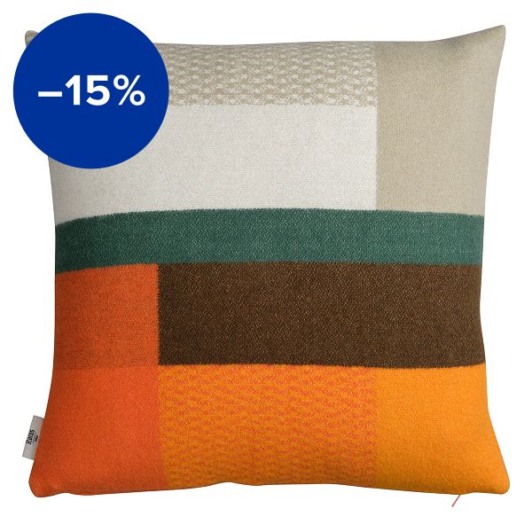 Mikkel cushion, 50 x 50 cm, orange