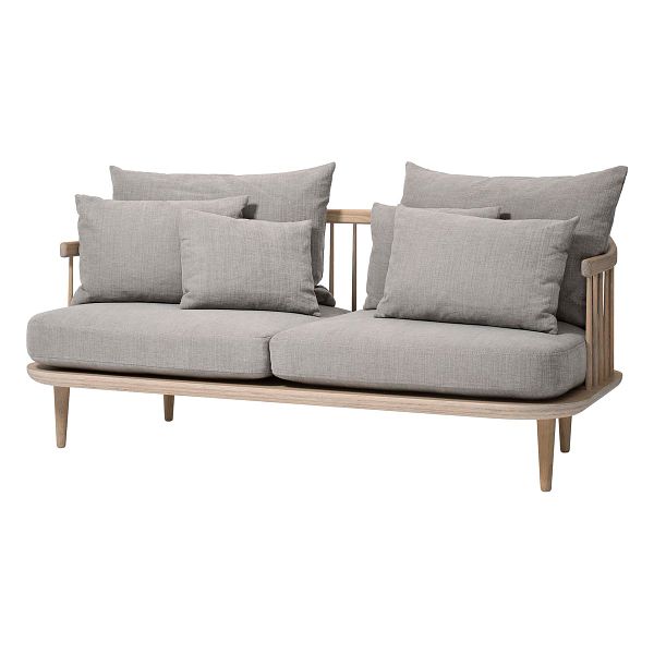 Fly SC2 sofa, white oiled oak - Hot Madison 094