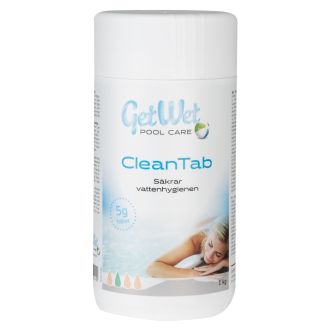 Spa CleanTab 5 g -puhdistustabletti, 1 kg:n pakkaus