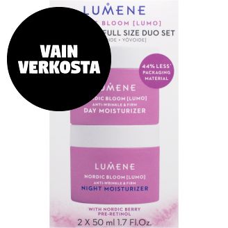 Tuplapakkaus Lumene LUMO 2 x 50 ml päivävoide + yövoide