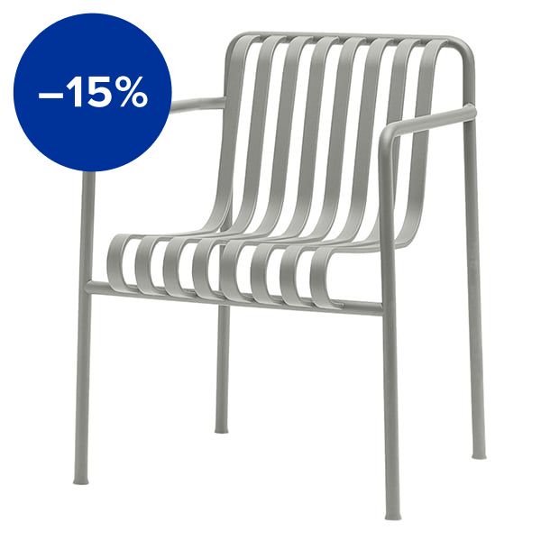 Palissade dining armchair, sky grey