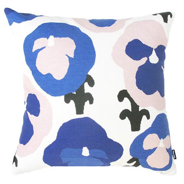 Orvokki cushion cover, blue