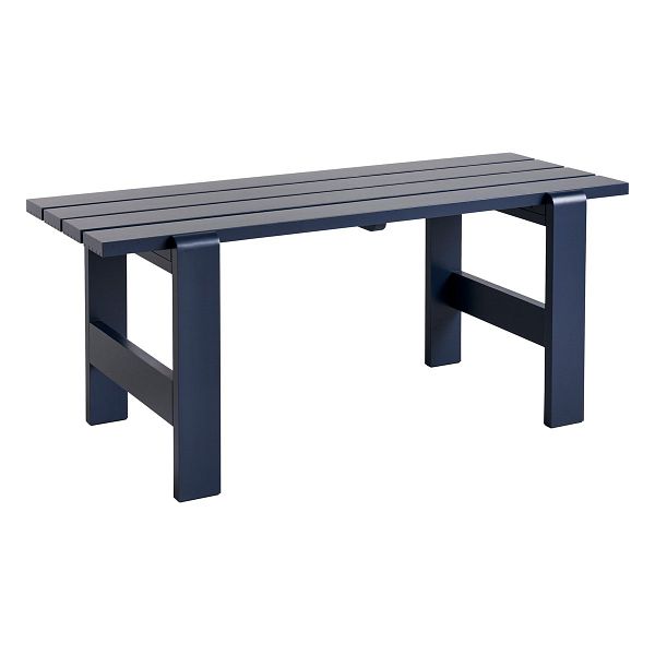 Weekday table, 180 x 66 cm, steel blue