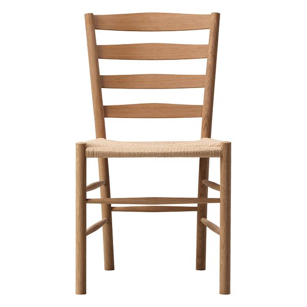 Klint chair, oiled oak - natural paper cord